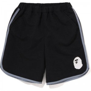 Kids' Bape Ape Head Swim Shorts Shorts Black USA | JF4317337