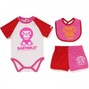 Kids' Bape Baby Milo Baby Gift Set Gift Set Pink USA | NX2670760