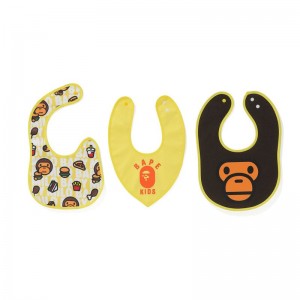 Kids' Bape Bib Gift Set Accessories Red USA | GT1088108