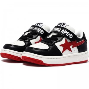 Kids' Bape Sta™ #1 Sneakers Black USA | BD9560850