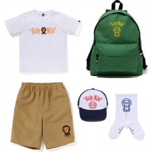 Kids' Bape Summer Bag Baby Milo Accessories Green USA | RB5213523