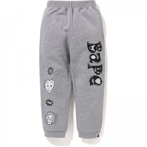 Kids' Bape X Chocomoo Sweat Pants Pants Grey USA | KF1131011