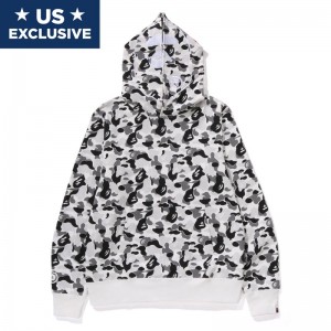 Men Bape Abc Camo 2nd Ape Pullover Hoodie Hoodie Grey USA | PE6490140