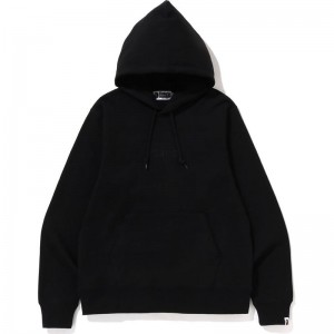 Men Bape Ape Head Pullover Hoodie Hoodie Black USA | HQ1734774