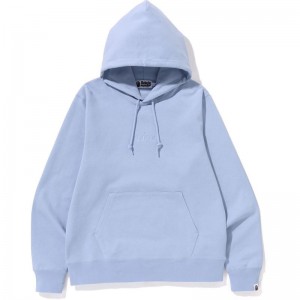 Men Bape Ape Head Pullover Hoodie Hoodie Sax USA | JO6953093