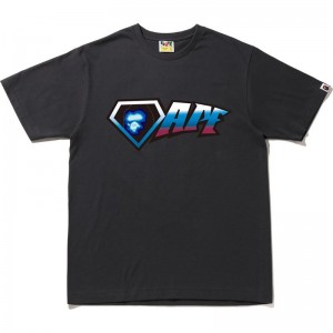 Men Bape Archive Graphic Tee #9 T Shirts Grey USA | GD1881381