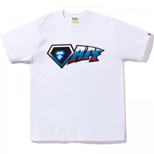 Men Bape Archive Graphic Tee #9 T Shirts White USA | WF6202022
