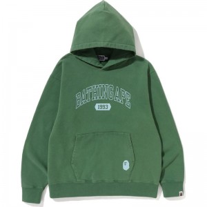 Men Bape Batihng Ape Relaxed Fit Pullover Hoodie Hoodie Green USA | UQ5270220