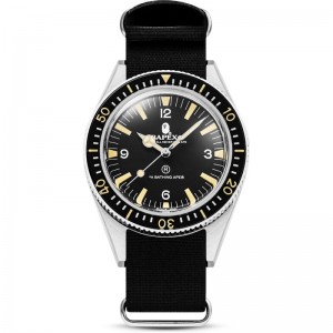Men Bape Classic Type 1 Bapex® Watches Black USA | KB1059409