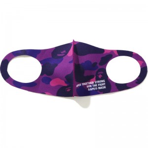Men Bape Color Camo Mask 3 Pack Accessories Multi USA | JC7976596