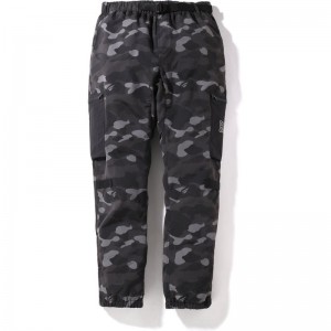 Men Bape Color Camo Military Pants Pants Black USA | QG5444444