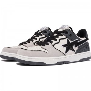 Men Bape Sk8 Sta #5 Sneakers Black USA | QI6731071