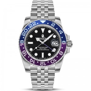 Men Bape Type 2 Bapex® #1 Watches Blue x Purple USA | LJ3850180