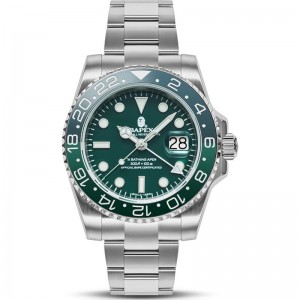 Men Bape Type 2 Bapex® Watches Green USA | DY2578758