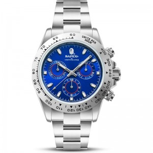 Men Bape Type 4 Bapex® #2 Watches Blue USA | NN1821781