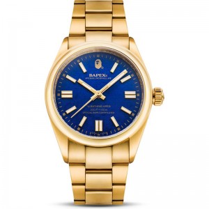 Men Bape Type 7 Bapex® Watches Blue USA | JF1621161