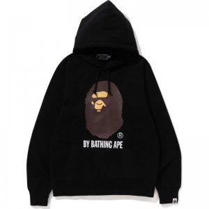 Men Bape Us By Bathing Ape Pullover Hoodie Hoodie Black USA | PD1976196