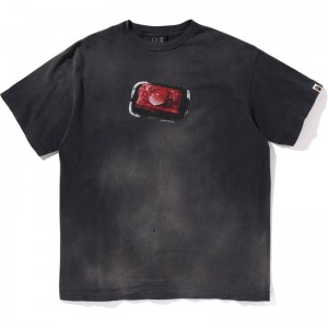 Men Bape X Saint Mxxxxxx Club Tee Cut And Sewn Grey USA | HS3061801