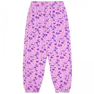 Women Bape Apee Printed Cargo Pants Pants Blue USA | AF9303833