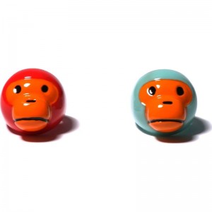 Women Bape Baby Milo Ring Set Accessories Sax x Red USA | IN9683863