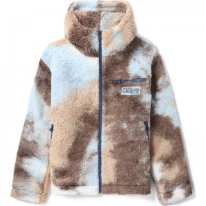 Women Bape Bapy Multi Color Fleece Jacket Jackets Multicolor USA | YQ7818888