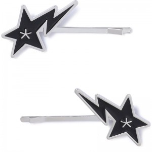 Women Bape Bapy Sta Clips Accessories Black USA | OX5497347