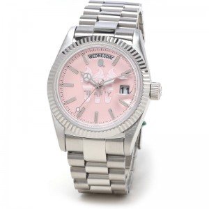 Women Bape Bapy Type 11 Bapex® Watches Pink USA | VF0317837