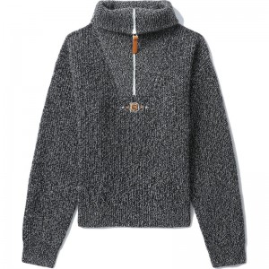 Women Bape Bapy Zip Up Sweater Knitwear Black USA | KZ1815885