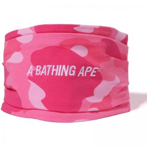 Women Bape Color Camo Headband Accessories Pink USA | PJ9700370